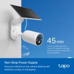 TP-LINK Tapo C425 Okos vezeték nélküli biztonsági kamera és Solar panel