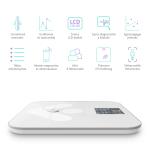 TrueLife FitScale W7 BT White Okosmérleg