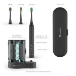 TrueLife SonicBrush K150 Elektromos fogkefe UV sterilizálóval fekete