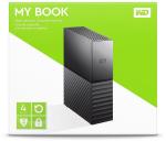 Western Digital 4TB 3,5" My Book külső HDD fekete - WDBBGB0040HBK