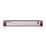 Zyxel USG FLEX100 H Series, 8 Gigabit user-definable ports, 1*USB with 1 YR Secu