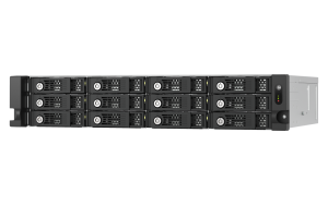 12-bay 2U rackmount PCIe interface SATA JBOD expansion enclosure, 2.5/3.5" SATA