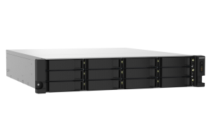 12-Bay AL324 quad-core 1.7 GHz rackmount NAS with 250W redundant PSU, 4GB DDR4 U