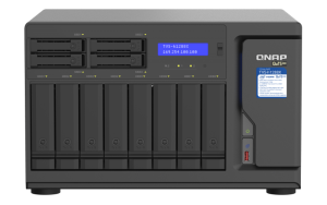 12-Bay TurboNAS (8 x 3.5" HDD + 4 x 2.5" SSD), SATA 6G, Intel Xeon W-1250 6 core