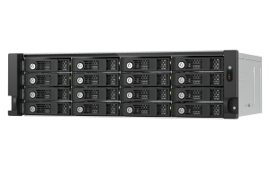 16-bay 3U rackmount PCIe interface SATA JBOD expansion enclosure, 2.5/3.5" SATA