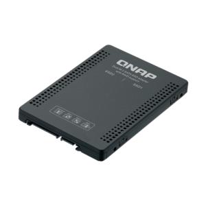 2.5" SATA to dual M.2 2280 SATA drive adapter, hardware RAID 0/1, JBOD, Individu