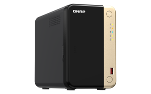 2-Bay desktop NAS, Intel® Celeron® N5105/N5095 quad-core, 8 GB DDR4 onboard not