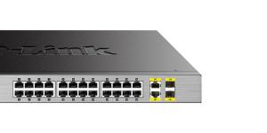 24-Port Desktop Gigabit PoE + 2GE Combo Switch