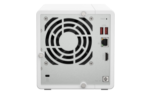 3-Bay desktop NAS, Intel® Celeron® N5105/N5095 quad-core, 8 GB onboard not expan