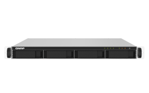 4-Bay AL324 quad-core 1.7 GHz rackmount NAS with 250W redundant PSU, 2GB DDR4 UD