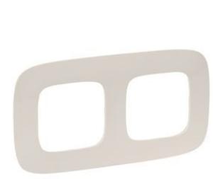 754312 Legrand Valena Allure Kettes keret, Elefántcsont