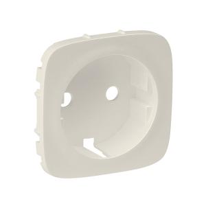 755206 Legrand Valena Allure 2P+F csatlakozóaljzat burkolat, Elefántcsont
