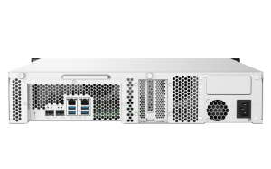 8-Bay AL324 quad-core 1.7 GHz rackmount NAS with 250W redundant PSU, 4GB DDR4 UD