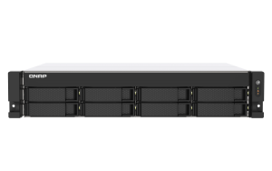 8-bay short-depth rackmount NAS, AMD Ryzen V1000 series V1500B 4C/8T 2.2GHz, 4GB