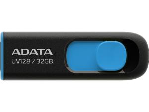 ADATA 32GB USB3.2 Fekete-Kék (AUV128-32G-RBE) Flash Drive