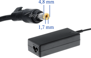 Akyga 18.5V / 3.54A 65W HP töltő adapter - AK-ND-09