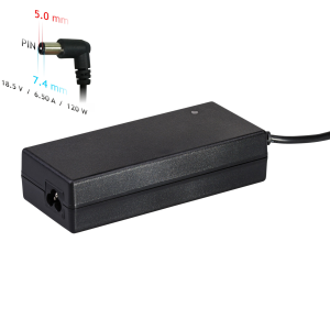 Akyga 18.5V / 3.5A 120W 7.4x5.0mm HP notebook töltő adapter - AK-ND-46