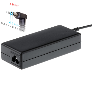 Akyga 19.5V / 4.62A 90W 4.5x3.0mm  DELL 1.2m notebook töltő adapter - AK-ND-53