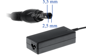 Akyga 19V / 3.42A 65W Toshiba töltő adapter - AK-ND-01