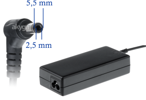 Akyga 19V / 3.95A 75W Toshiba töltő adapter - AK-ND-02