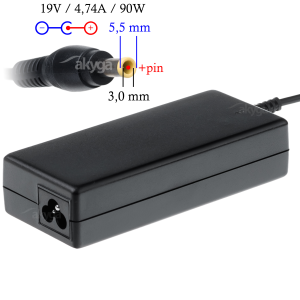 Akyga 19V / 4.74A 90W Samsung töltő adapter - AK-ND-27