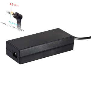 Akyga 19V / 6.32A 120W 5.5x3.0mm SAMSUNG 1.2m notebook töltő adapter - AK-ND-56