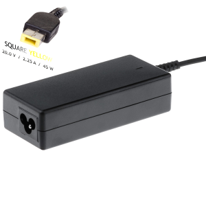 Akyga 20V / 2.25A 45W Square yellow LENOVO notebook töltő adapter - AK-ND-51