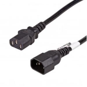 Akyga Pro Tápkábel hosszabbító, 3m - AK-PC-07A C13/C14 , fekete