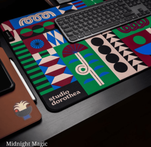 Artimo Desk Mat - Micro Series V2 - M (80x40cm) - Midnight Magic - Studio Doroth