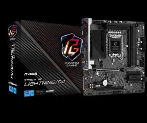 ASRock LGA1700 Z790M PG LIGHTNING/D4 alaplap