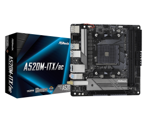 ASRock sAM4 A520M-ITX/AC alaplap