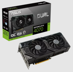 ASUS GeForce RTX 4070 12GB GDDR6X - DUAL-RTX4070-O12G VGA