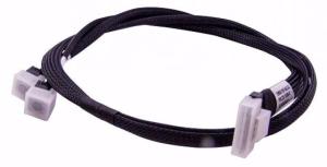 Broadcom LSI internal U.3 cable 1.0m SlimLine x8 to 2xMini-SAS HD SAS conn.