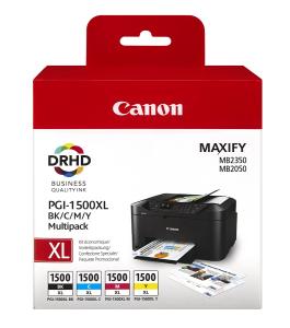 Canon PGI-1500XL multipack patron, 1.200/900 oldal, MB2050, MB2350, MB2750