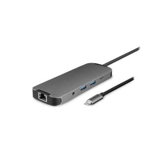 Chieftec 9 az 1-ben USB-C dokkolóállomás PD 80W