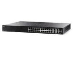 Cisco SF300-24PP 24-port 10/100 PoE+ Managed Switch w/Gig Uplinks