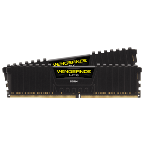 CORSAIR DDR4 16GB (2x8GB) 3000MHz Vengeance LPX RAM, fekete