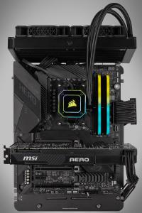 CORSAIR DDR4 16GB (2x8GB) 3200MHz Vengeance RS RGB RAM, fekete