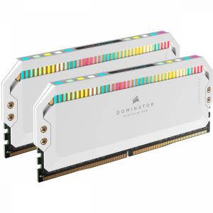 CORSAIR DDR5 5600MHz 64GB (2x32GB) XMP DOMINATOR PLATINUM RGB RAM, fehér