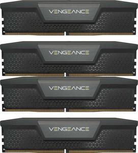 CORSAIR DDR5 6400MHz 64GB (4x16GB) XMP VENGEANCE RAM, fekete