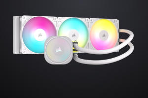 CORSAIR NAUTILUS 360 ARGB White, 360mm Radiator, Liquid CPU Cooler
