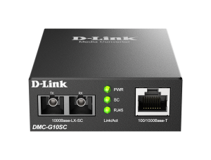 D-link 100/1000BaseT to 1000BaseLX (SC) Single-mode Media Converter (10 km) 

-