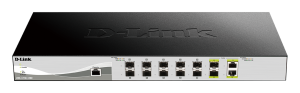 D-link 12 Port Smart Managed Switch including 8x10 SFP+ ports & 2 x Combo 10GBas