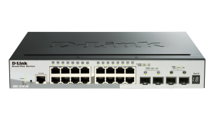 D-link 20-Port Gigabit Stackable SmartPro Switch including 2 SFP ports and 2 x 1