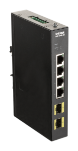 D-link 4-port Gigabit Industrial Switch including 2 x 100/1000M SFP

- Gigabit I