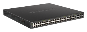 D-link 48-Port Gigabit PoE Managed Switch + 4 Combo 1000BaseT/SFP

- Maximum PoE
