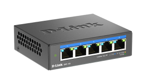 D-link 5-Port Multi-Gigabit Unmanaged Switch 
- 5 x 10/100/1000/2500 Mbps ports