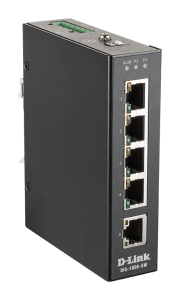 D-link 5 Port Unmanaged Switch with 5 x 10/100 BaseT(X) ports
