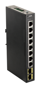 D-link 8-port Gigabit Industrial Switch including 2 x 100/1000M SFP

- Gigabit I