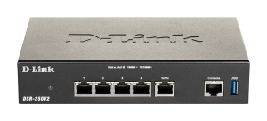 D-link Unified Service Router
- 3 x 10/100/1000Mbps LAN ports.
- 1 x 10/100/1000